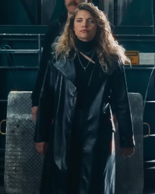 Villains Incorporated Beatrix Leather Trench Coat