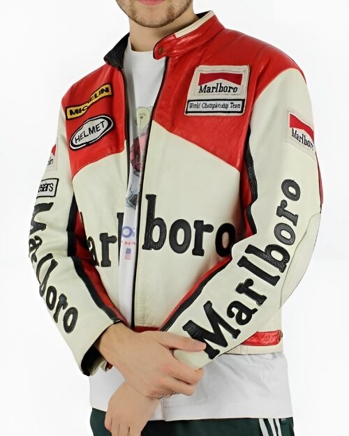 Marlboro Motorcycle Leather Jacket