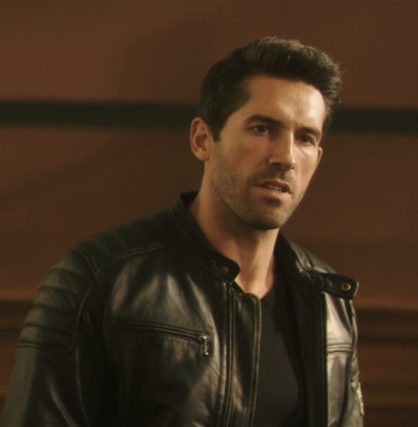 Accident Man Mike Fallon Black Leather Jacket - Image 2