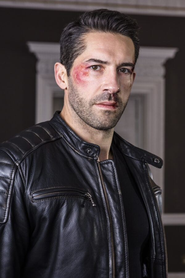 Accident Man Mike Fallon Black Leather Jacket - Image 3