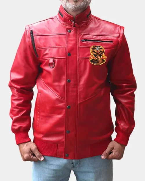Johnny Lawrence Red Cobra Kai Jacket