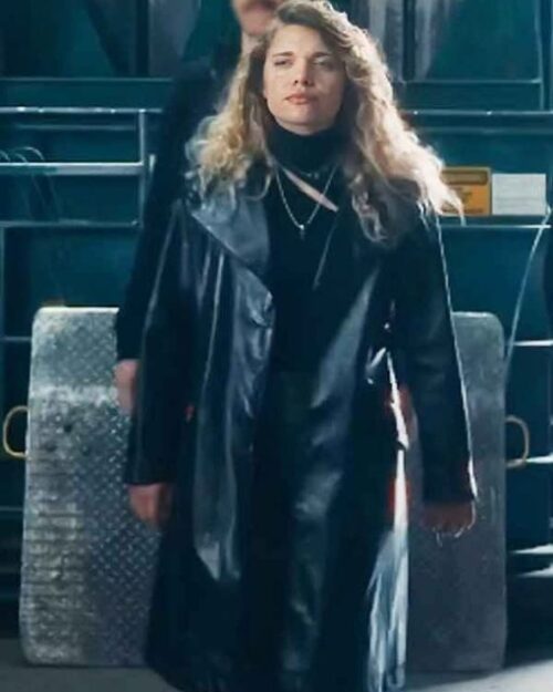 Villains Incorporated Beatrix Leather Trench Coat