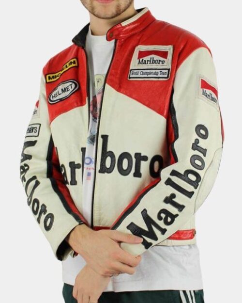Marlboro Motorcycle Leather Jacket