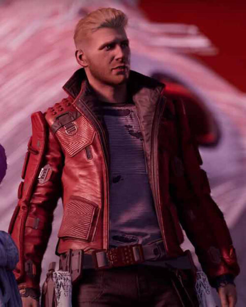 Game Marvel’s Guardians Of The Galaxy Star Lord Jacket