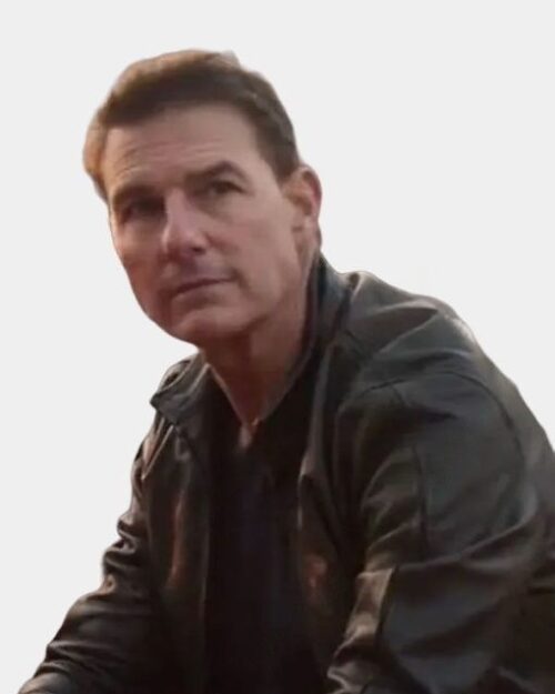 Mission Impossible 7 Dead Reckoning Tom Cruise Leather Jacket