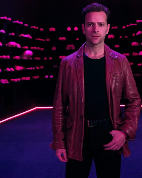 Supersex 2024 Rocco Siffredi Brown Leather Jacket