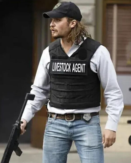 Livestock Agent Yellowstone Black Vest