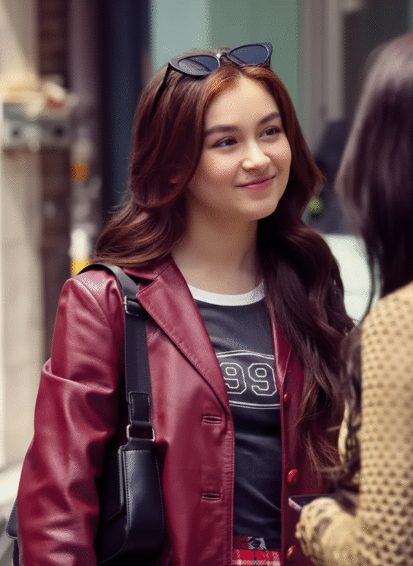 XO Kitty Season 2 Anna Cathcart Leather Blazer