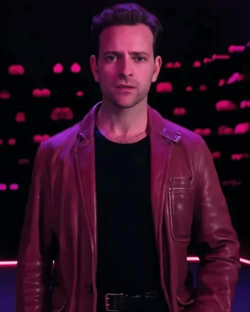 Supersex 2024 Rocco Siffredi Brown Leather Jacket