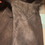 Cafe Racer Men’s Distressed Black Stand Up Collar Leather Jacket