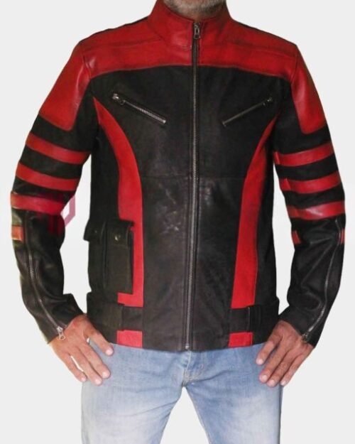 Red One Dwayne Johnson Leather Jacket