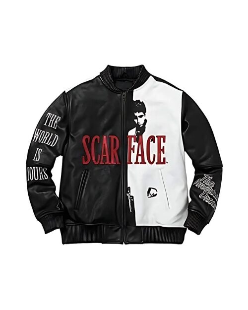 Scarface Tony Montana Real Leather Jacket