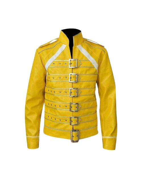 Yellow Buckle Halloween Jacket