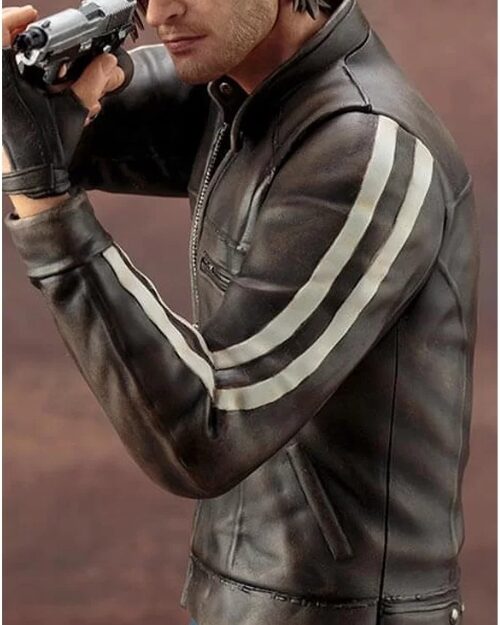 Leon Kennedy Resident Evil Real Leather Jacket