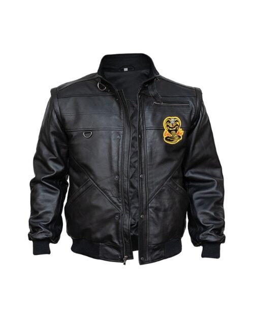 Cobra Kai Dark Leather Jacket