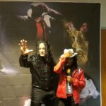 MJ Beat it Red Faux Leather Jacket