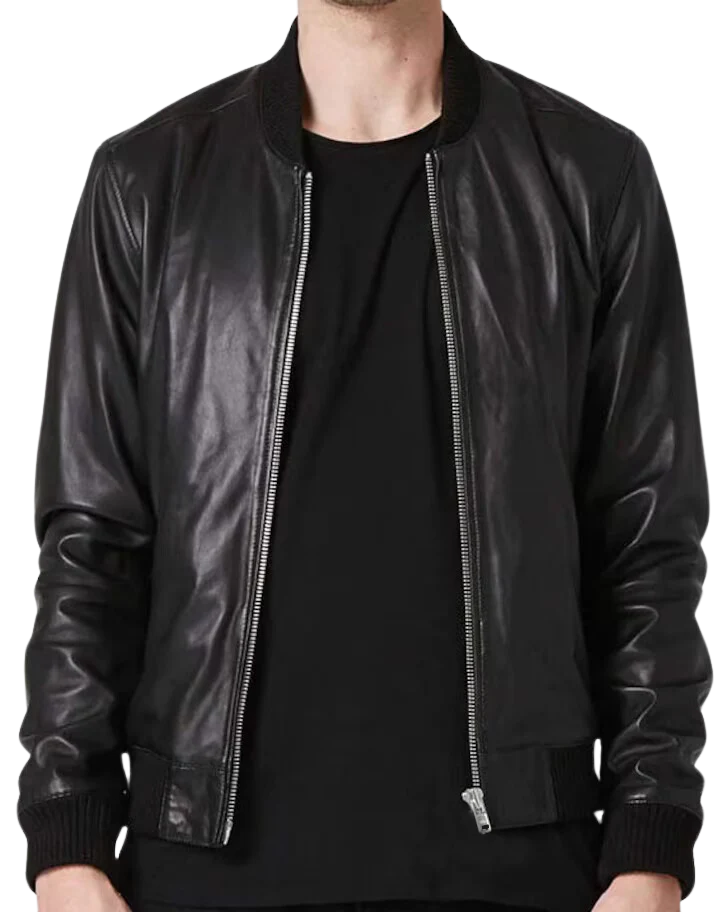 Icon-Black-Leather-Bomber-Jacket