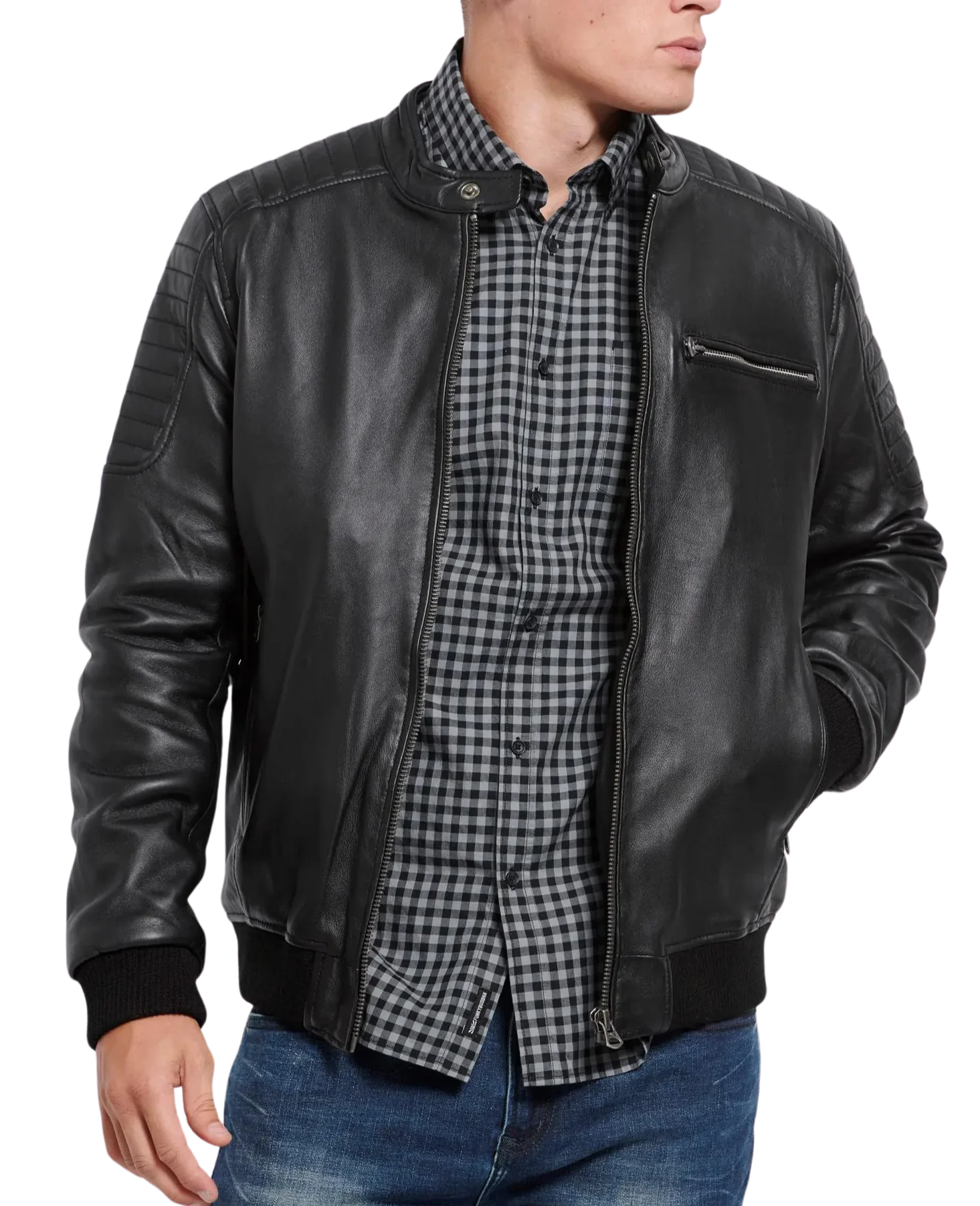 Legend-Black-Leather-Bomber-Jacket