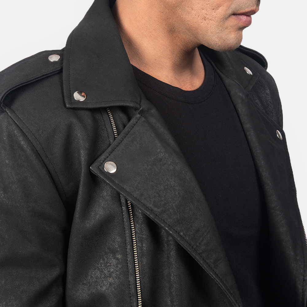 Mens Allaric Alley Distressed Black Leather Biker Jacket5-9-1557208866218