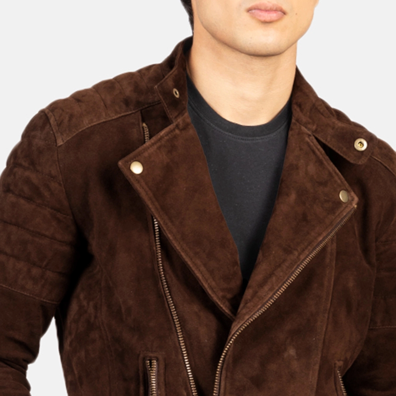 Mens Faisor Mocha Suede Biker Jacket Close-Up-9-1720091769341.webp