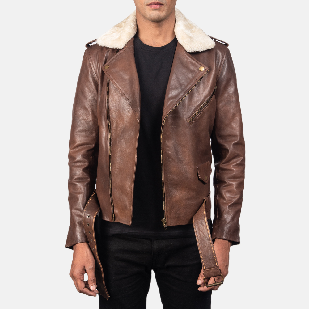 Mens Furton Brown Leather Biker Jacket1-4-1557052495018