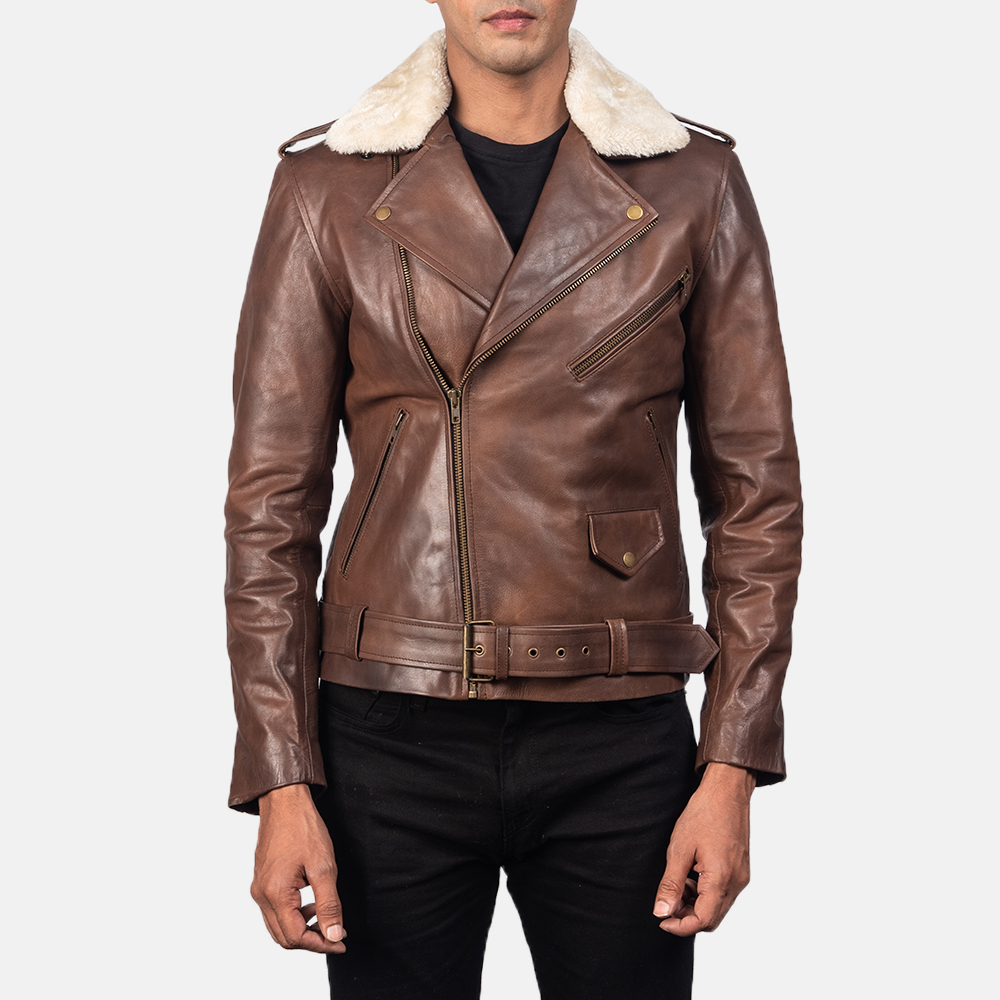 Mens Furton Brown Leather Biker Jacket9-5-1557052499079