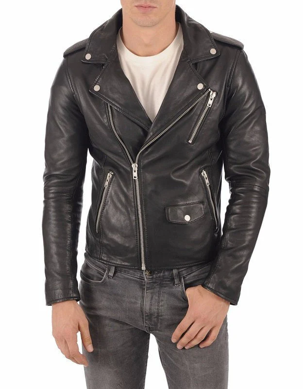 Regal-Black-Leather-Biker-Jacket