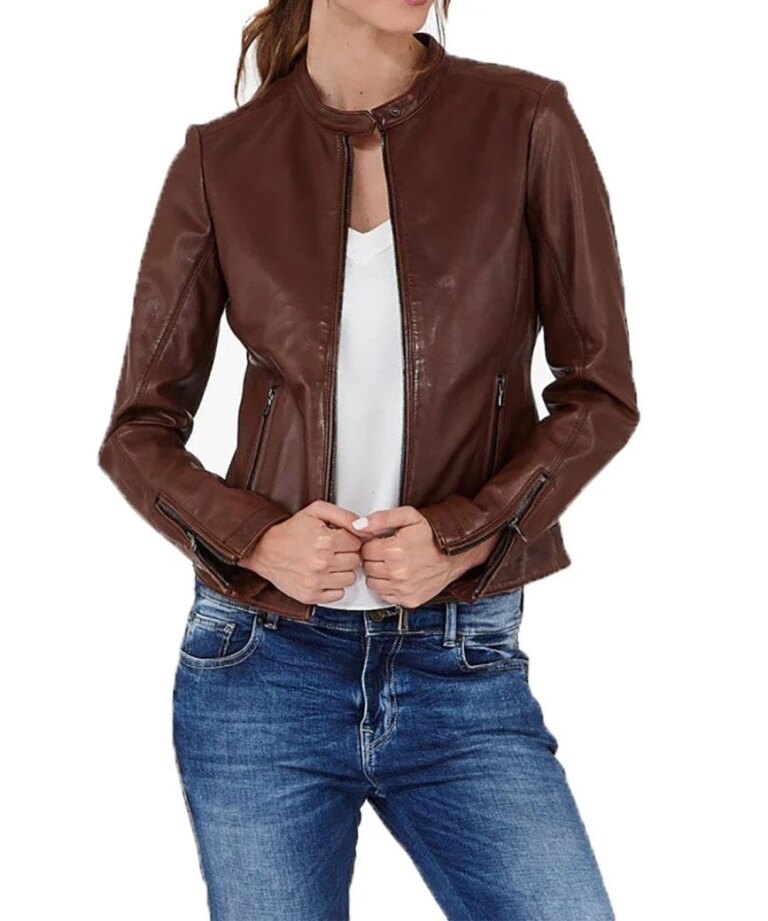 Stellar-Brown-Leather-Biker-Jacket-2