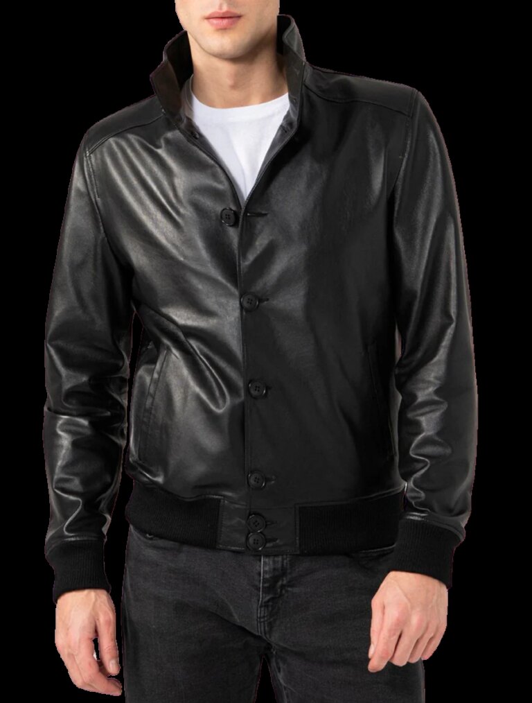 Urbanite-Black-Leather-Bomber-Jacket-2