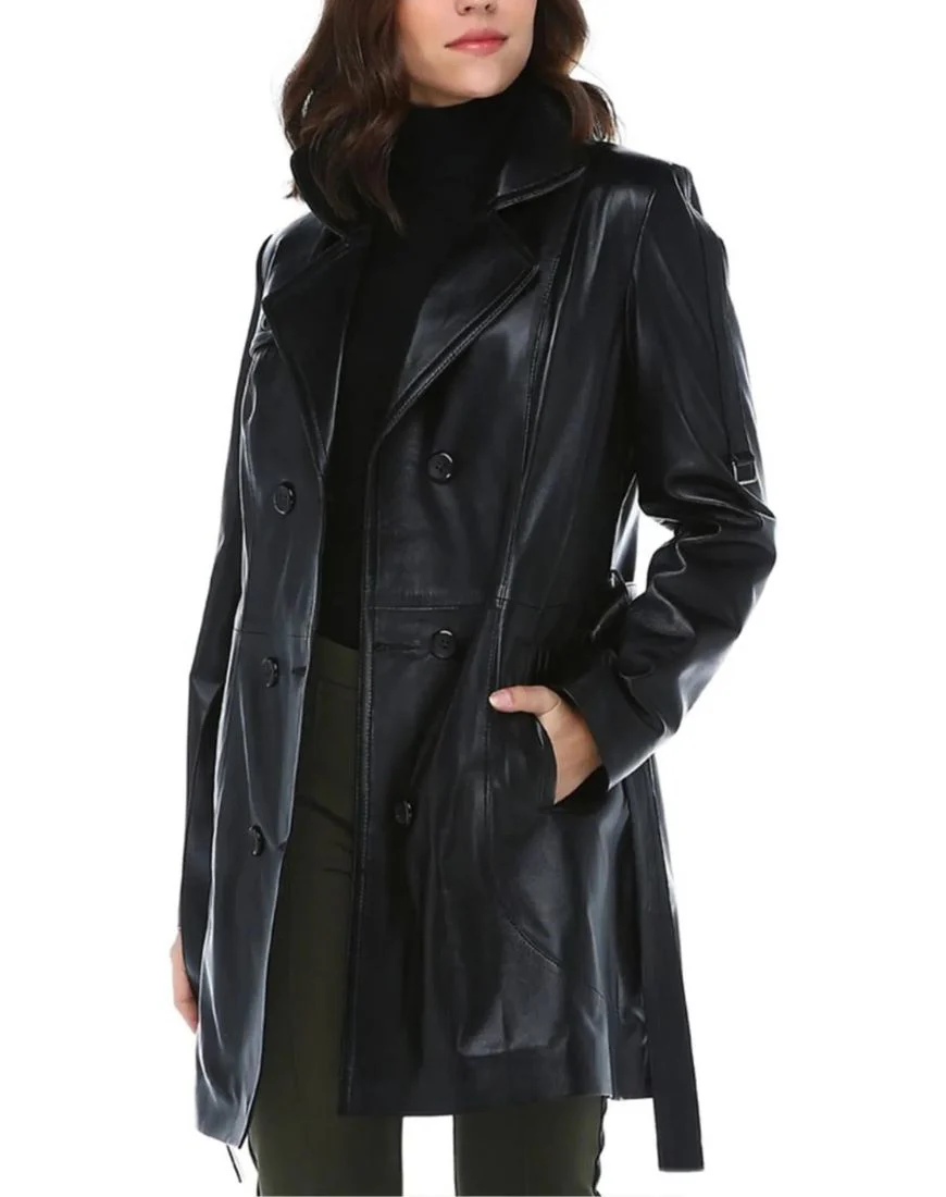 Women_sBrisaBlackLeatherTrenchCoatfront