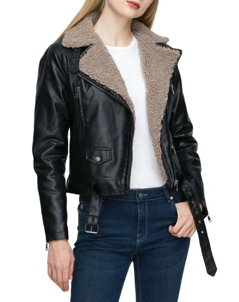 Women_sValentinaFauxShearlingBlackBikerLeatherJacket1