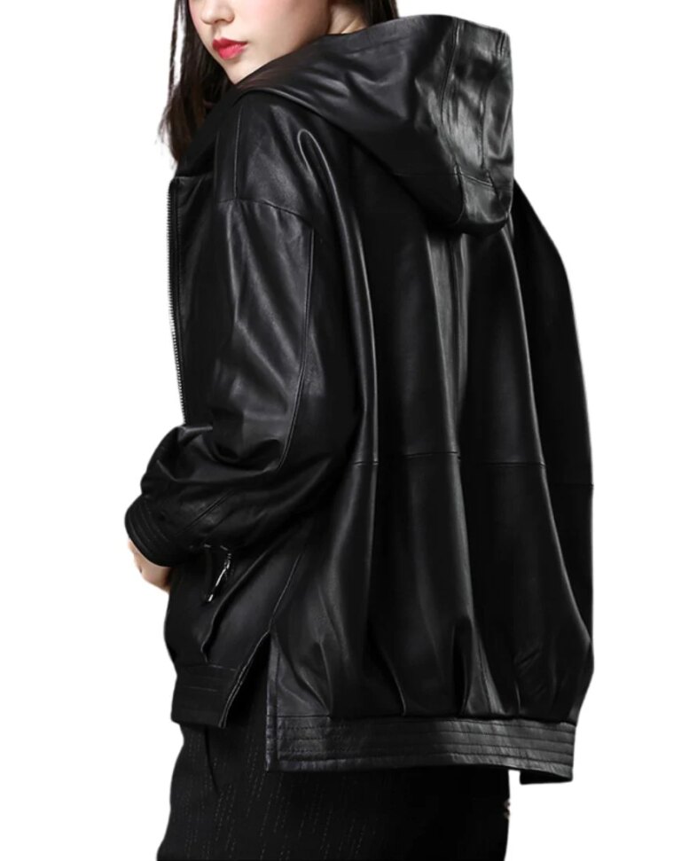 Women_sVeraBlackHoodieLeatherJacketback