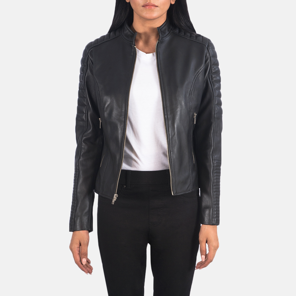 Womens Adalyn Quilted Black Cafe Racer Jacket_5525 copy-4-1623150146836